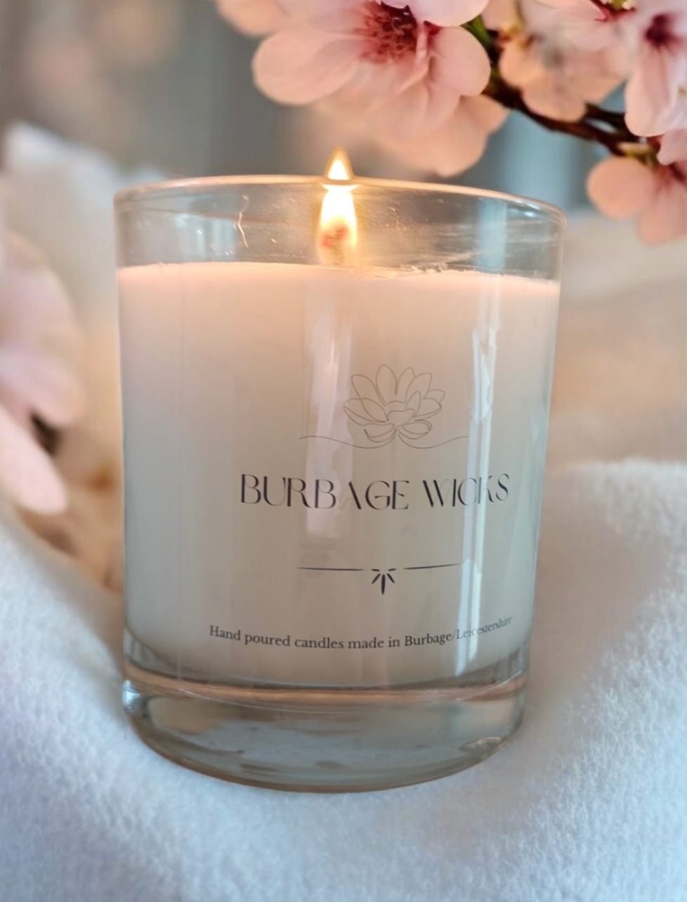 Cherry blossom and Nordic Cotton