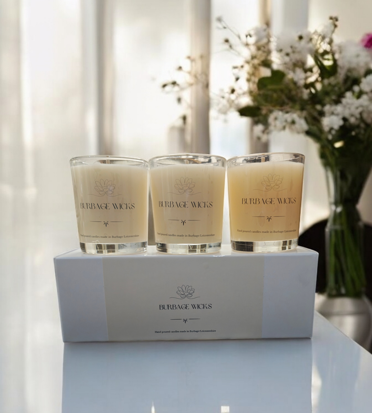 Mini candle trio