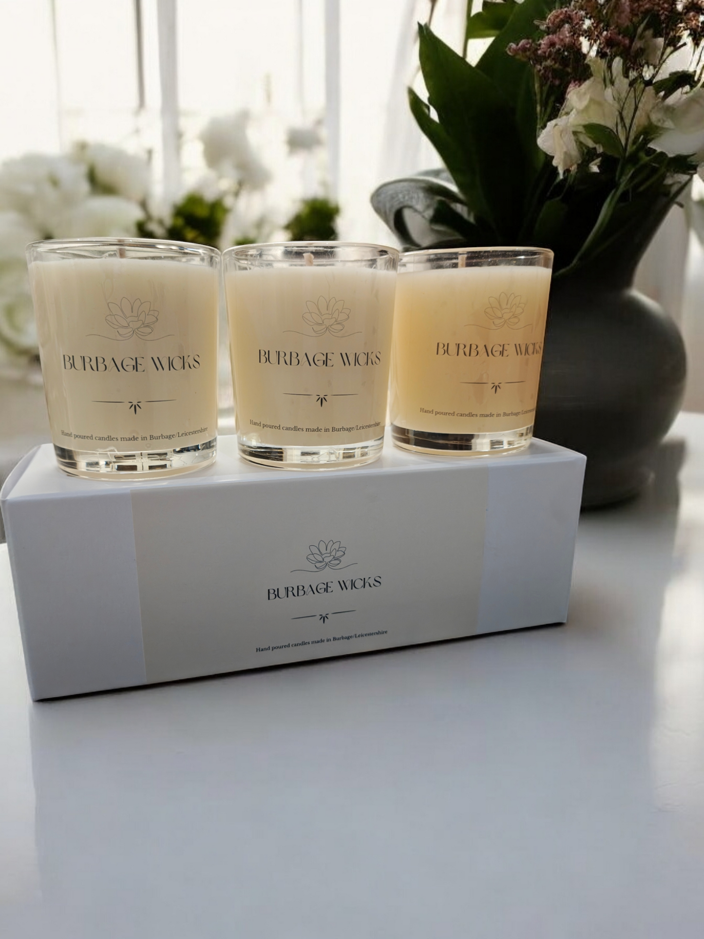 Mini candle trio